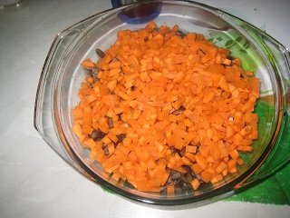 Cazuela de patatas con champiñones