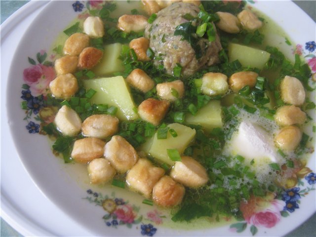 Sopa de azafrán