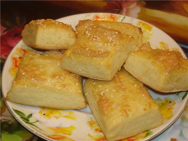 Patatas na puff pastry