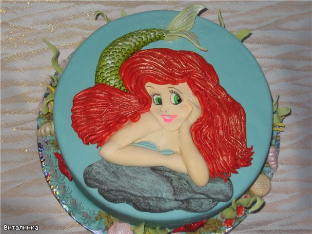 The Little Mermaid Cakes