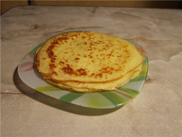 Panqueques de patata y queso