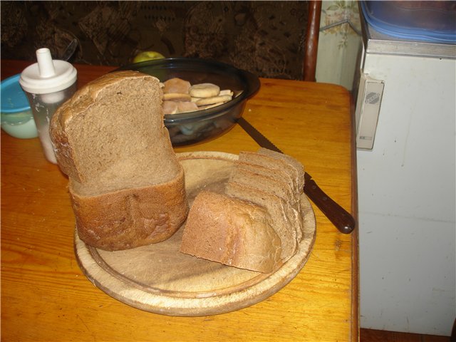 Pane alla birra nera (macchina per il pane)