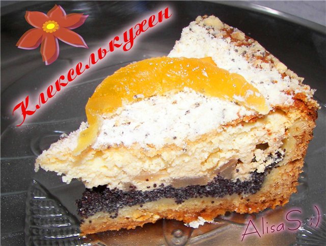 Klekselkuchen pie