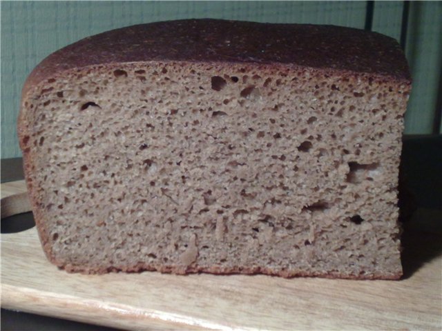 Rye sourdough (semi-finished product)