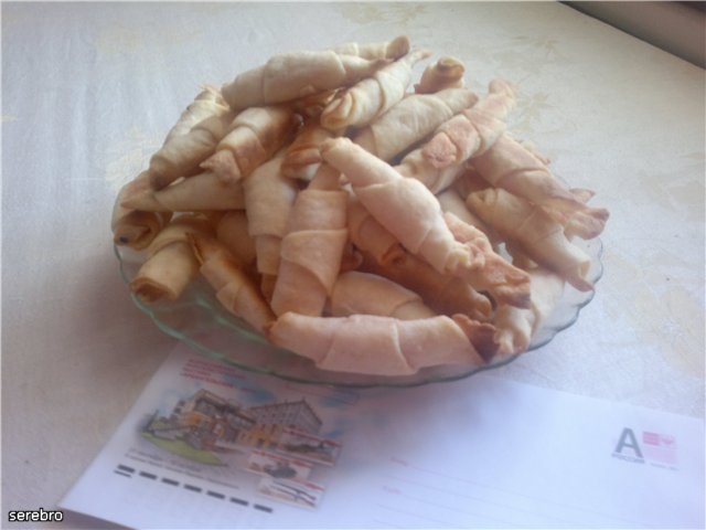 Sand bagels with marmalade