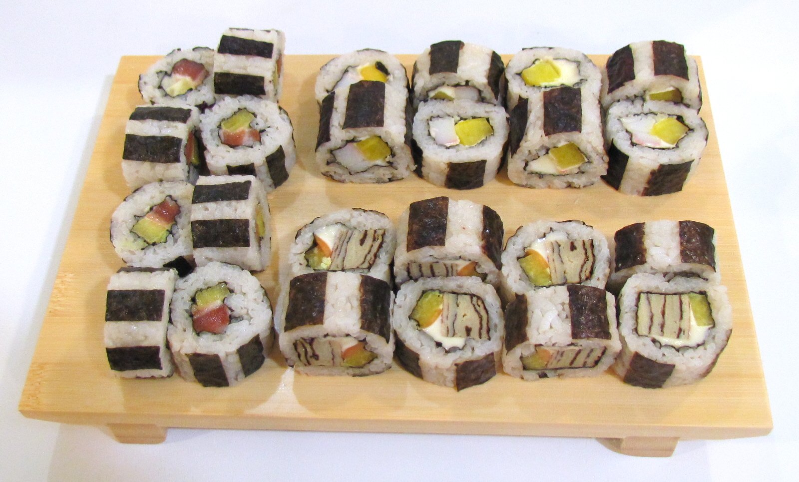 Stripet uramaki