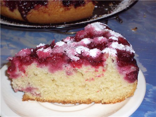 Pastel de frutas rápido