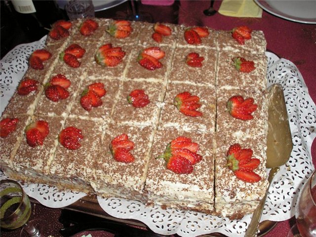 Torta del lago dei cigni