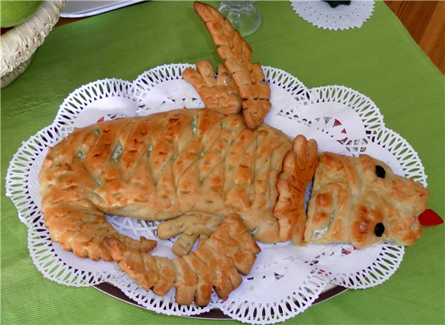 Pastel de cocodrilo (clase magistral)