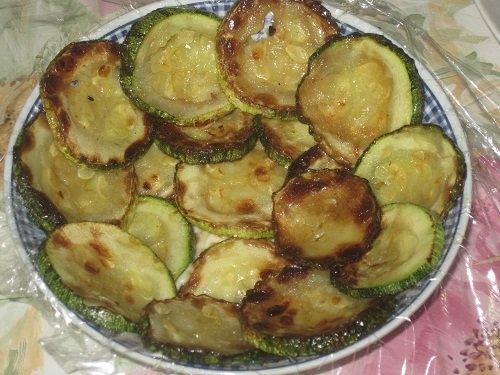 Pittige courgettecake