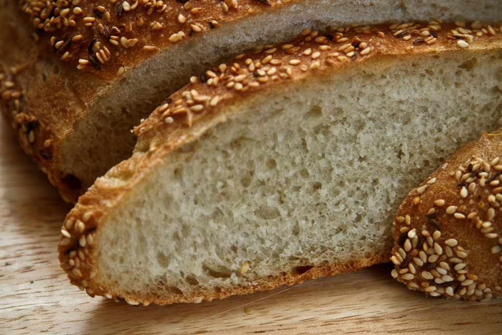 Koulouri, pane di campagna greco (Koulouri) al forno