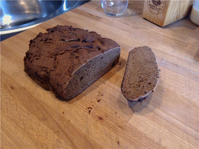 El pan de centeno es real (sabor casi olvidado). Métodos de horneado y aditivos.