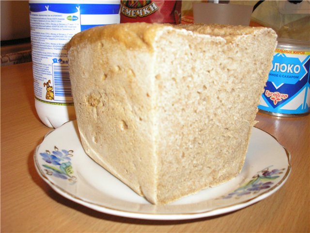 Darnitsky bread with leaven (GOST)