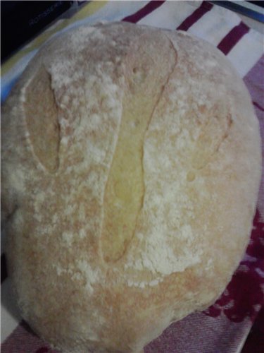 Pain Rustique Wheat Bread (ในเตาอบ)