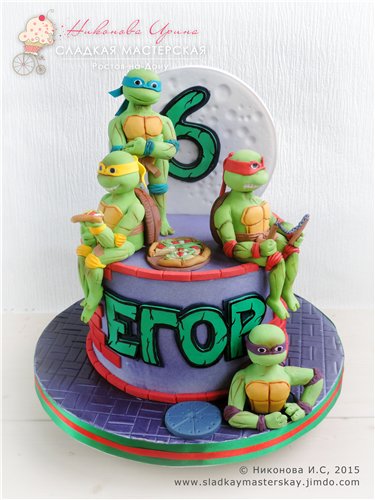 Teenage Mutant Ninja Turtles Cakes