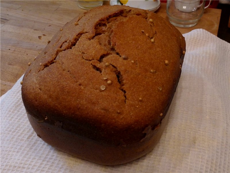 Rye custard bread is real (almost forgotten taste). Baking methods and additives