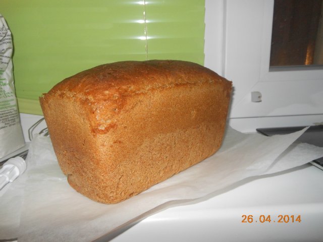 Darnitsky bread with leaven (GOST)