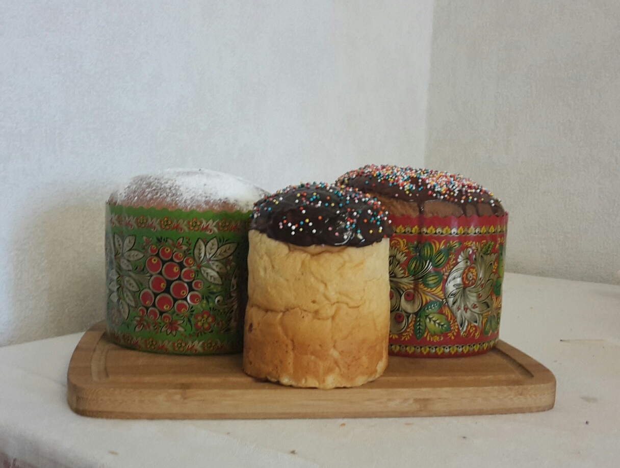 Kulich con Myasoedovskaya en el horno (clase magistral)