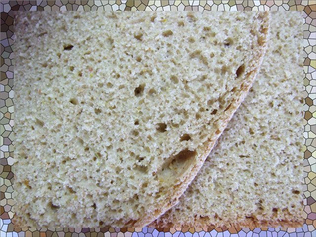 Pane fatto con diversi tipi di farina