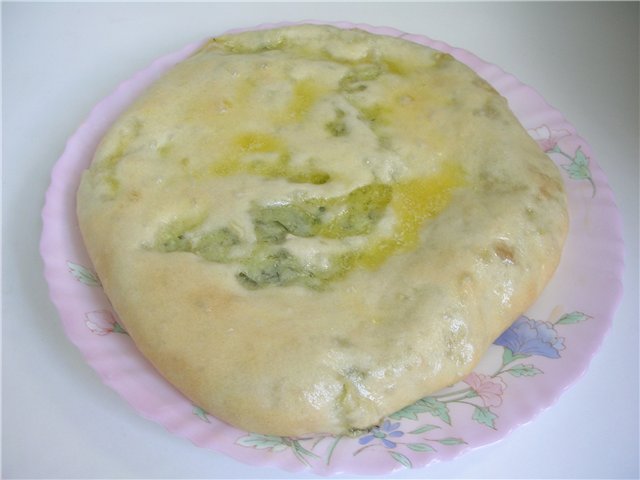 Mga Ossetian pie (recipe)