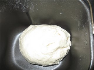 Bork. Pane al formaggio in una macchina per il pane