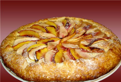 Crostata kajszibarackkal