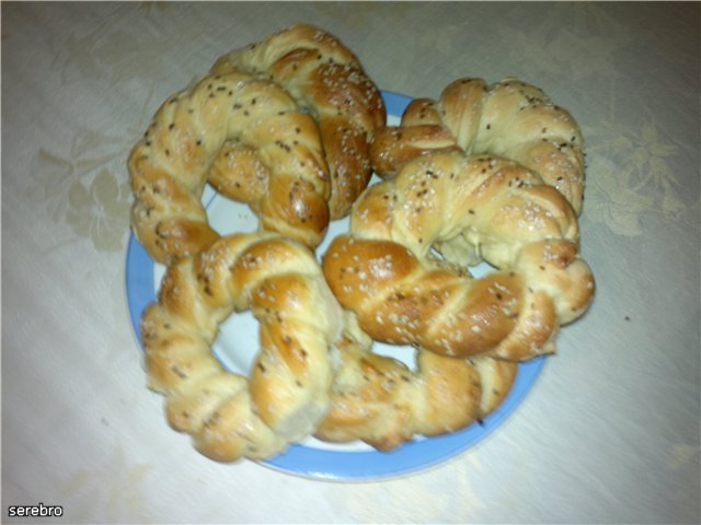 Turkish bagels (Simity)