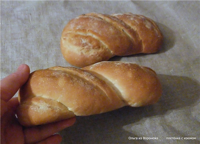 Pane al setaccio di senape secondo GOST nel forno