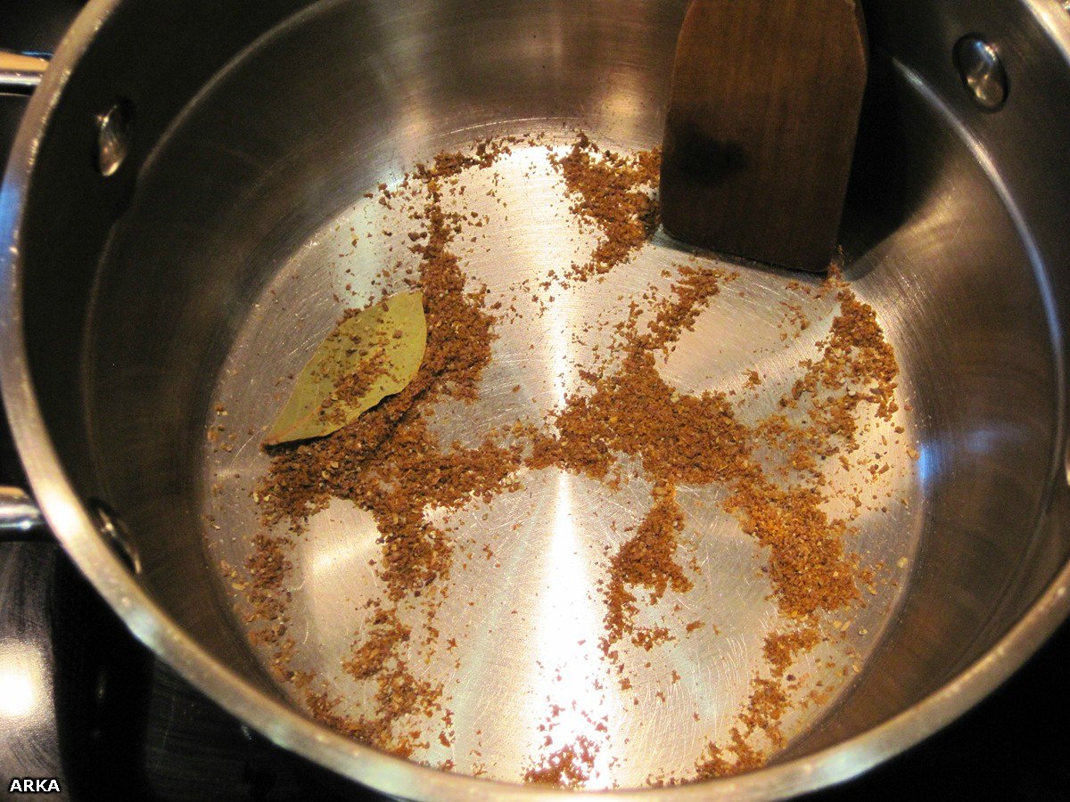 Costolette di agnello al curry di lenticchie