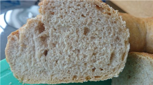 Krupchaty kalach sa rye sourdough