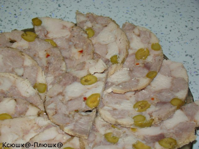 Homemade ham (collection of recipes for a ham maker)