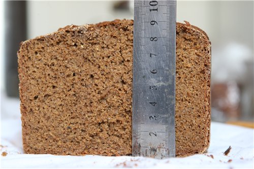 El pan de centeno con natillas es real (sabor casi olvidado). Métodos de horneado y aditivos.