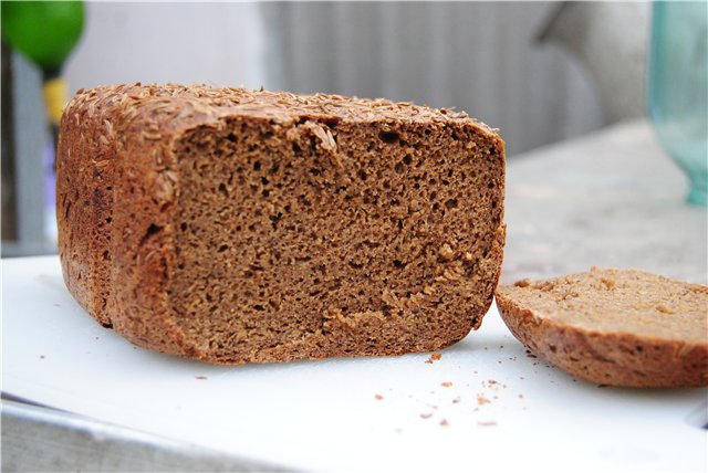 El pan de centeno es real (sabor casi olvidado). Métodos de horneado y aditivos.