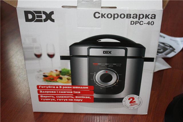 Dex snelkookpan DPC-40