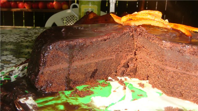 Pastel de chocolate Choco Grande