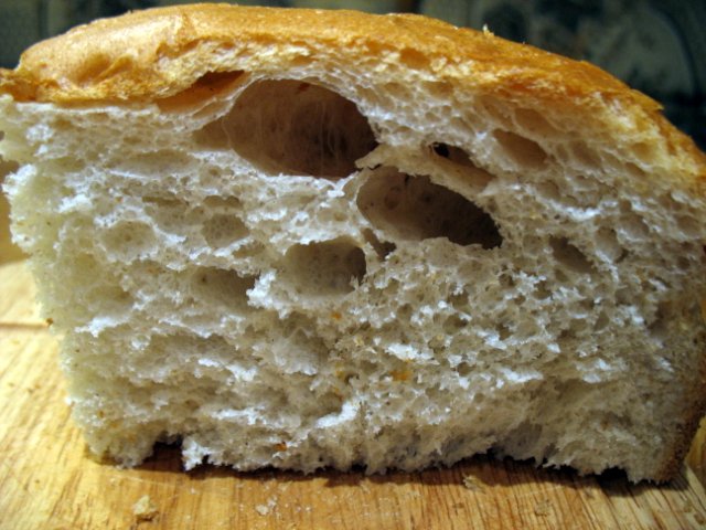 Pane preparato con lievito naturale