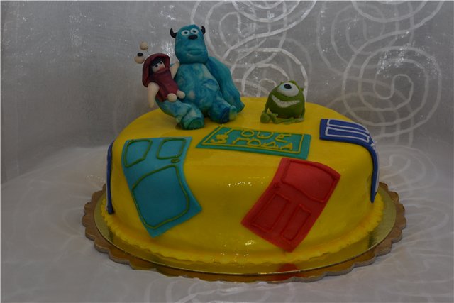 Torte basate sul cartone animato Monsters, Inc.