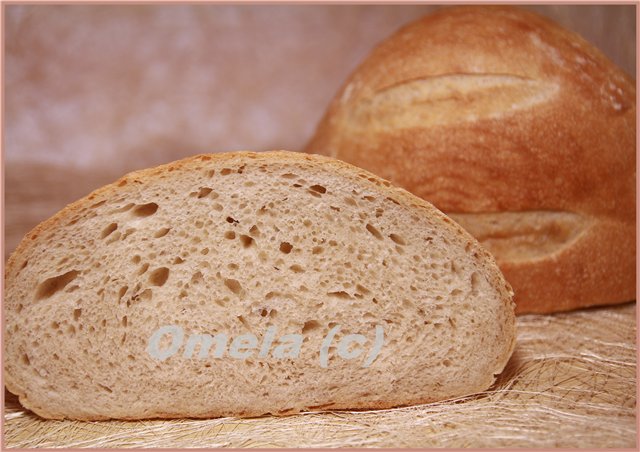 Pane di grano "Rapa" (versione con focolare)