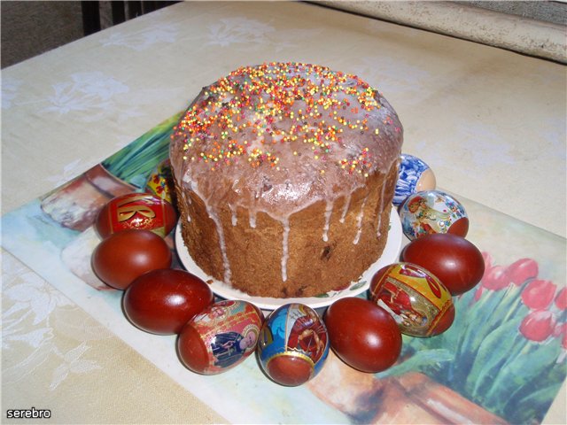 Kulich จาก E. Molokhovets (1861)