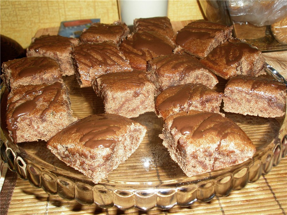 Plátano brownie