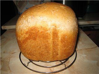 Buckwheat Bread Fluffy (เครื่องทำขนมปัง)