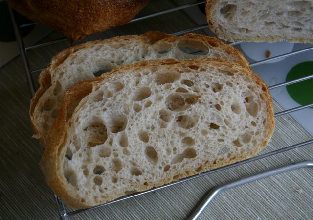 Ciabatta Peter Reinhart (duża) w piekarniku