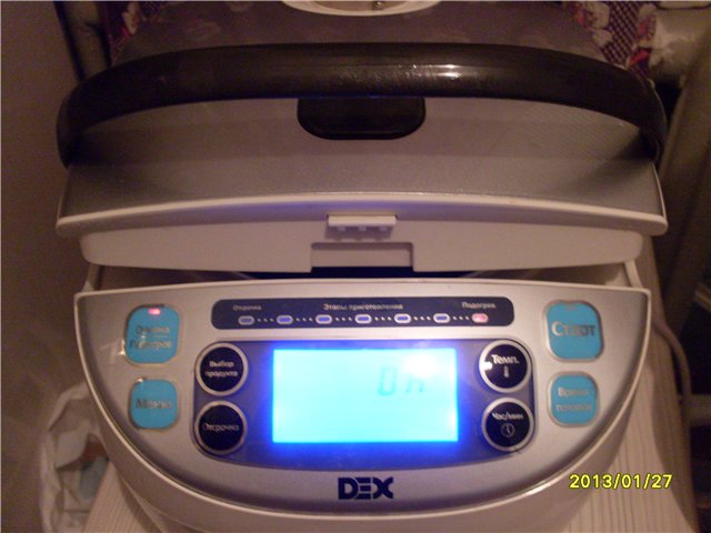 Multicooker Dex DMC-60 (recensioni e discussioni)