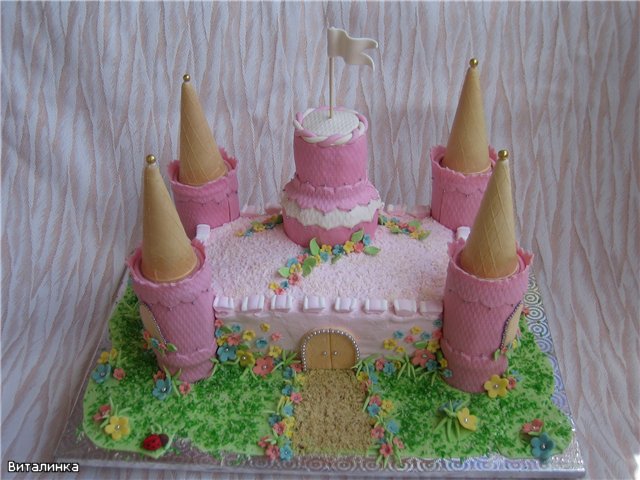 Castles, palaces, houses (cakes)