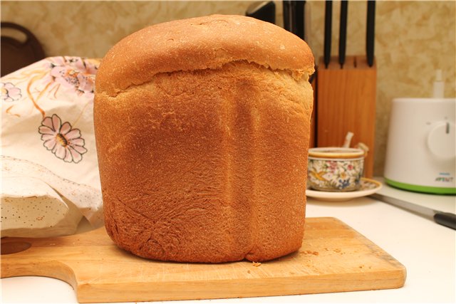 Pane lievito di frumento Anadama (macchina per il pane)