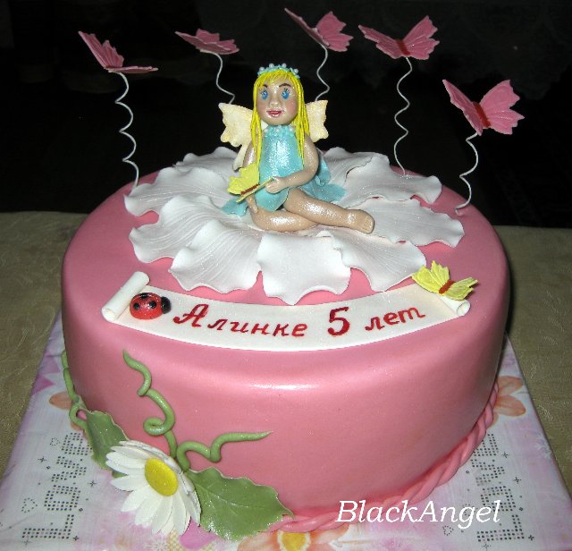 Torte con fate basate sul cartone animato Winx e altri