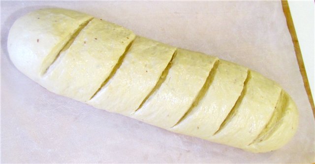 Pagnotta di formaggio di grano con la mela