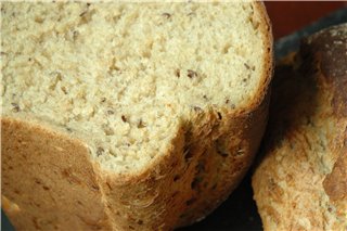 Pan de trigo y centeno Lino y leche