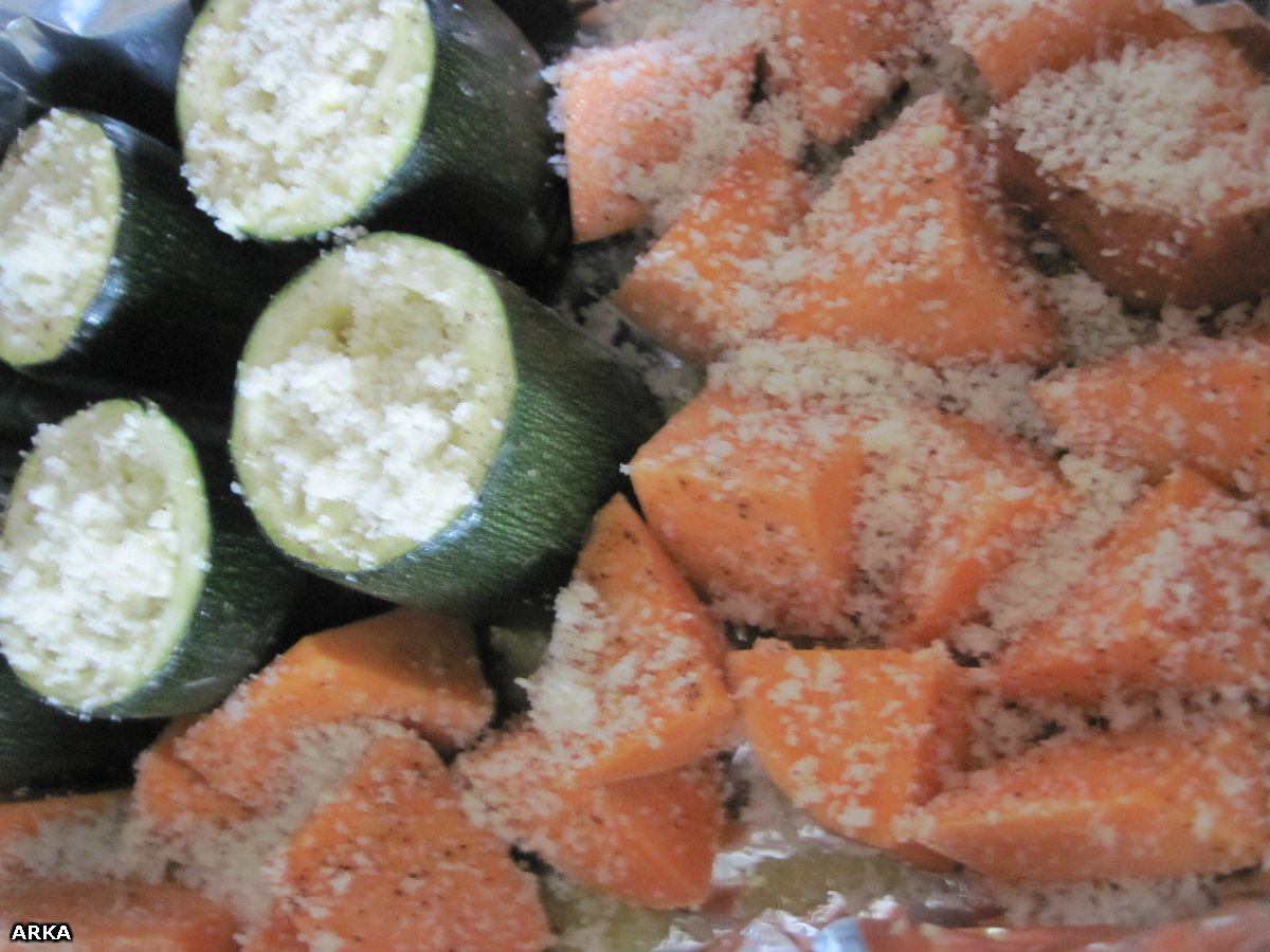 Courgette met Dor Blauwe kaas