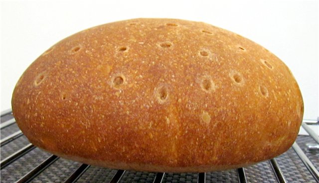 Pan de la ciudad según GOST (horno)